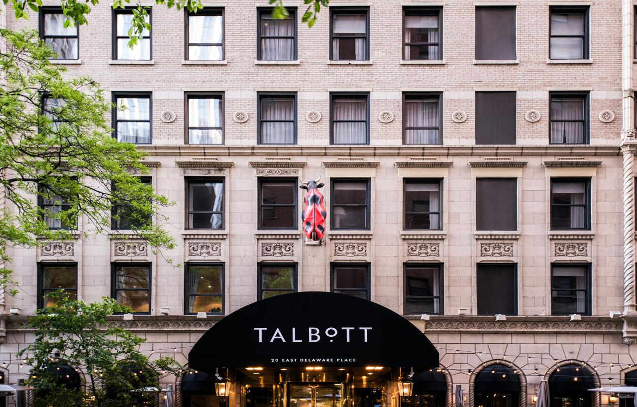 The Talbott Hotel Chicago Bagian luar foto